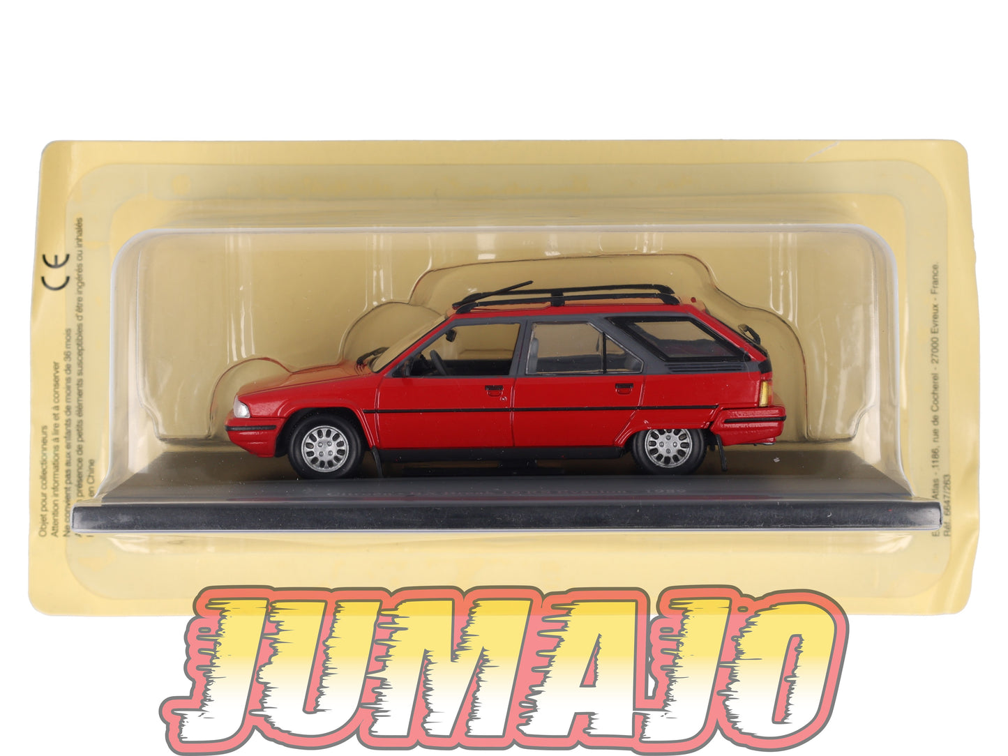 CIT63 Voiture 1/43 Atlas IXO/UH PASSION CITROEN BX Break 16 RS Evasion 1989