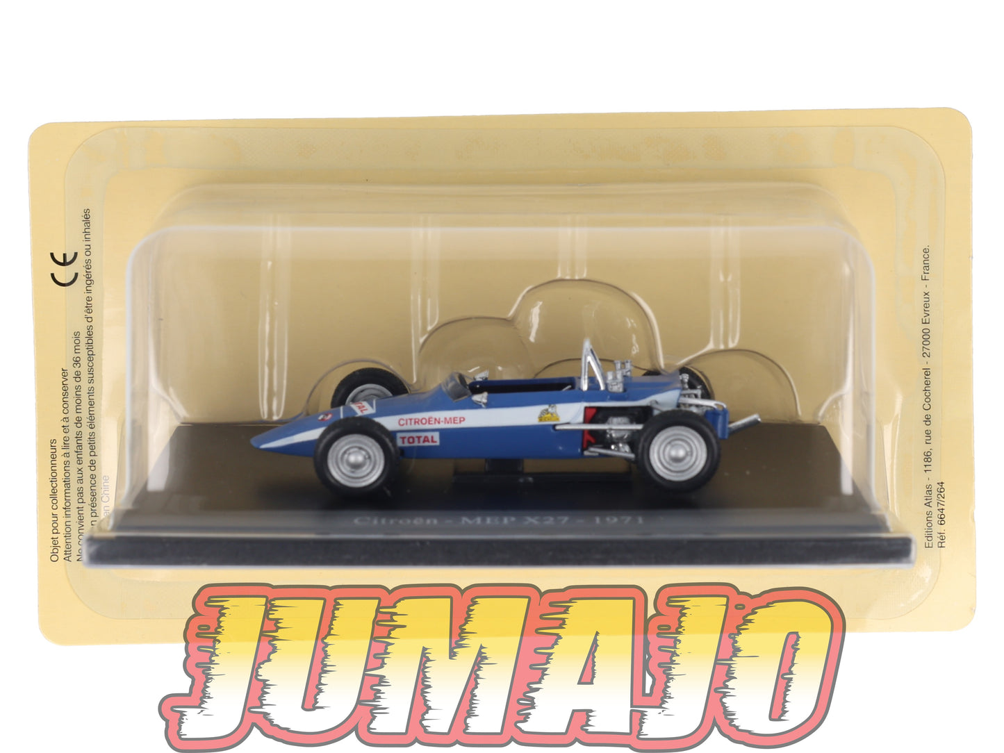 CIT64 Voiture 1/43 Atlas IXO/UH PASSION CITROEN : CITROEN MEP X27 Cigare 1971