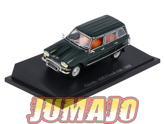 CIT67 Voiture 1/43 Atlas IXO/UH PASSION CITROEN AMI 6 Break club 1968