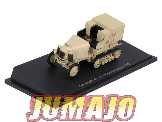 CIT68 Voiture 1/43 Atlas IXO/UH PASSION CITROEN Autochenille K1 1922 Sahara
