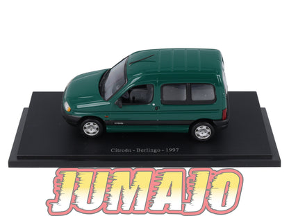 CIT69 Voiture 1/43 Atlas IXO/UH PASSION CITROEN Berlingo 1997