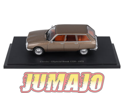 CIT72 Voiture 1/43 Atlas IXO/UH PASSION : Gs Spécial Break 1220-1975
