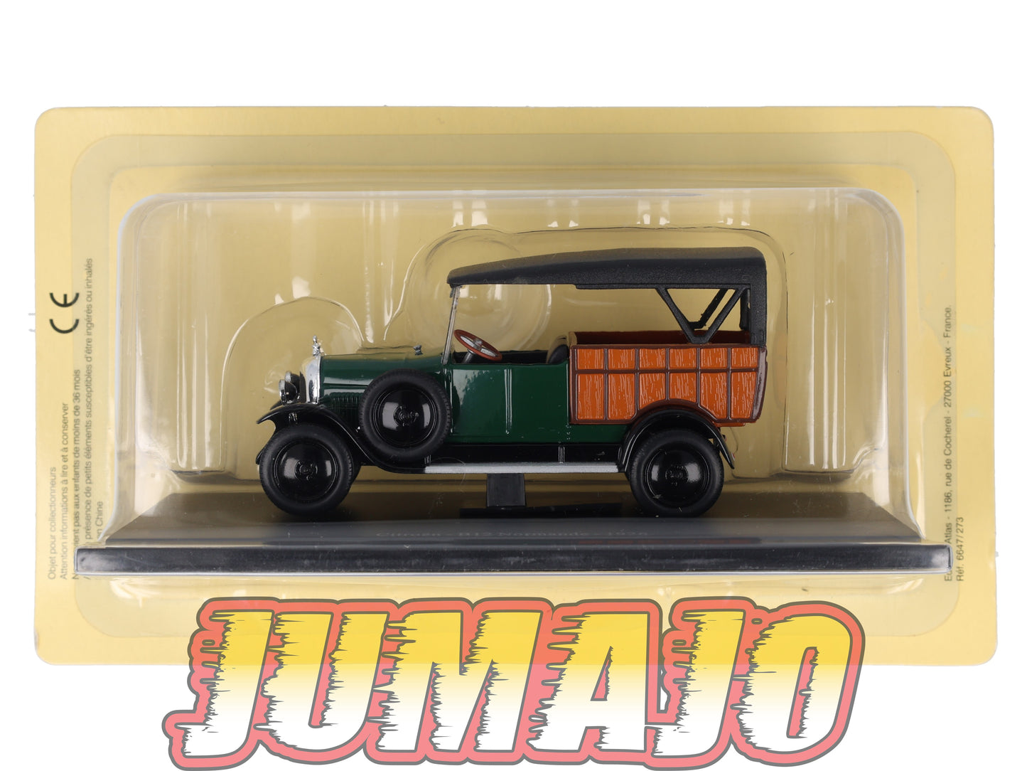 CIT73 Voiture 1/43 Atlas IXO/UH PASSION CITROEN B12 Normande 1926