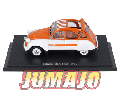 CIT74 Voiture 1/43 Atlas IXO/UH PASSION CITROEN 2CV Spot 1976