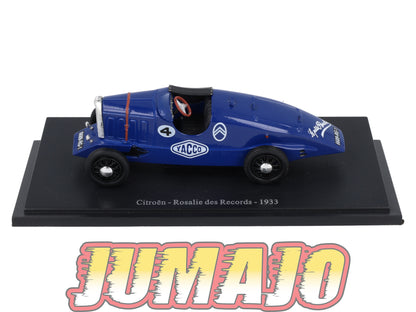 CIT75 Voiture 1/43 Atlas IXO/UH PASSION CITROEN Rosalie des Records 1933 #4