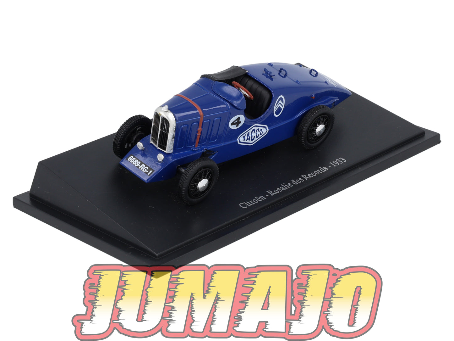 CIT75 Voiture 1/43 Atlas IXO/UH PASSION CITROEN Rosalie des Records 1933 #4