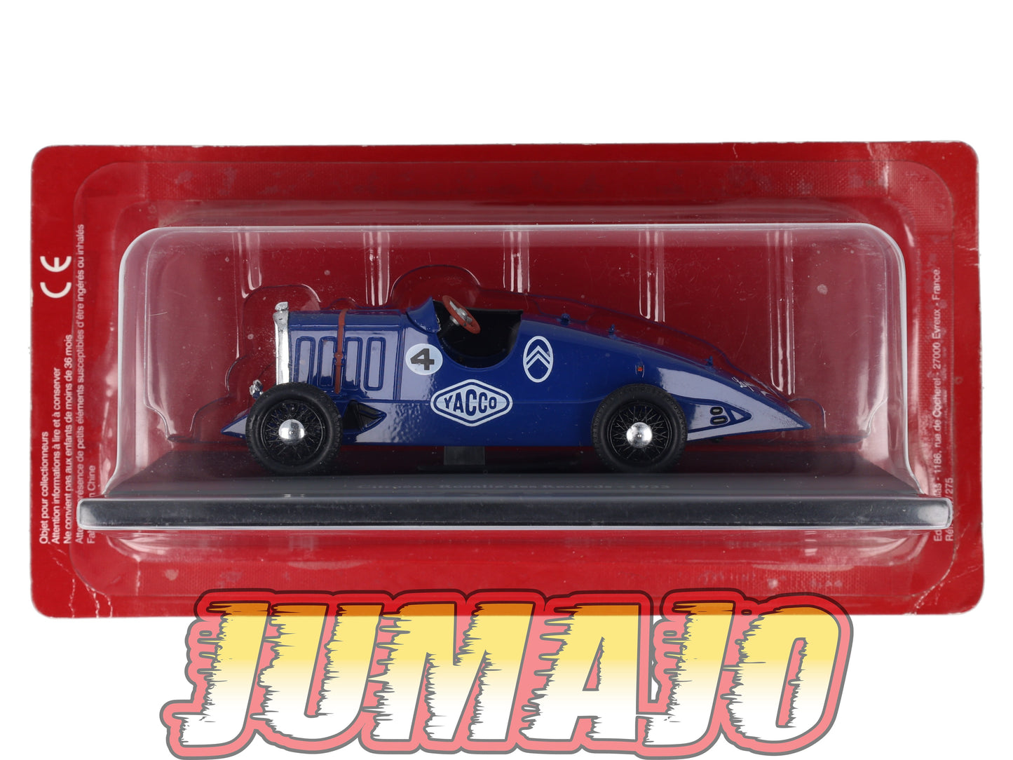 CIT75 Voiture 1/43 Atlas IXO/UH PASSION CITROEN Rosalie des Records 1933 #4