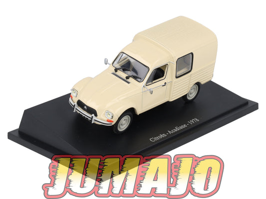 CIT76 Voiture 1/43 Atlas IXO/UH PASSION CITROEN Acadiane 1978