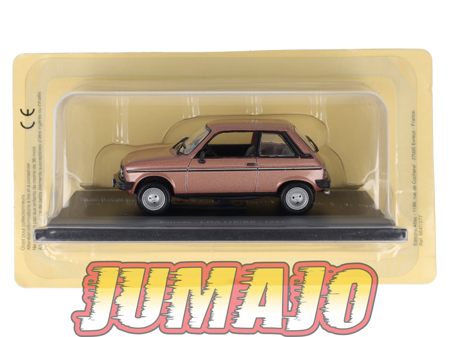 CIT77 Voiture 1/43 Atlas IXO/UH PASSION : Lna 11E/RE 1983