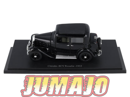 CIT7 Voiture 1/43 Atlas IXO/UH PASSION CITROEN : 8Cv Rosalie 1933