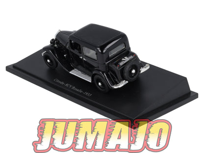 CIT7 Voiture 1/43 Atlas IXO/UH PASSION CITROEN : 8Cv Rosalie 1933