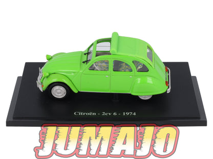 CIT81 Voiture 1/43 Atlas IXO/UH PASSION CITROEN 2CV 6 1974