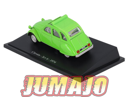 CIT81 Voiture 1/43 Atlas IXO/UH PASSION CITROEN 2CV 6 1974