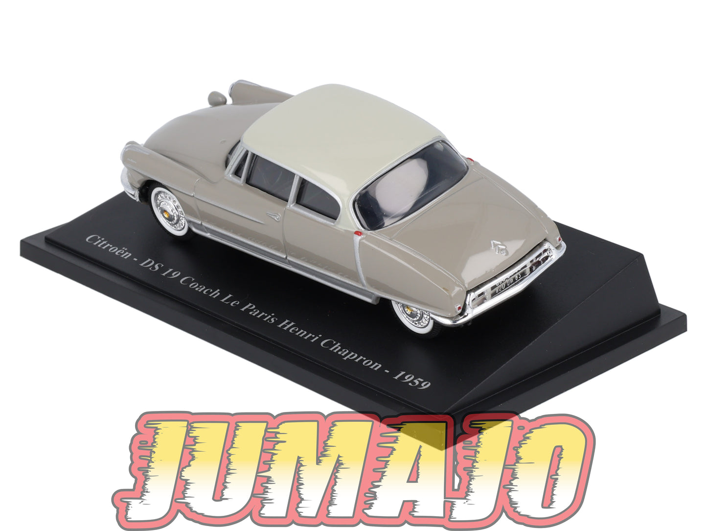 CIT83 Voiture 1/43 Atlas IXO/UH PASSION CITROEN DS 19 Coach Le Paris Henri Chapron 1959