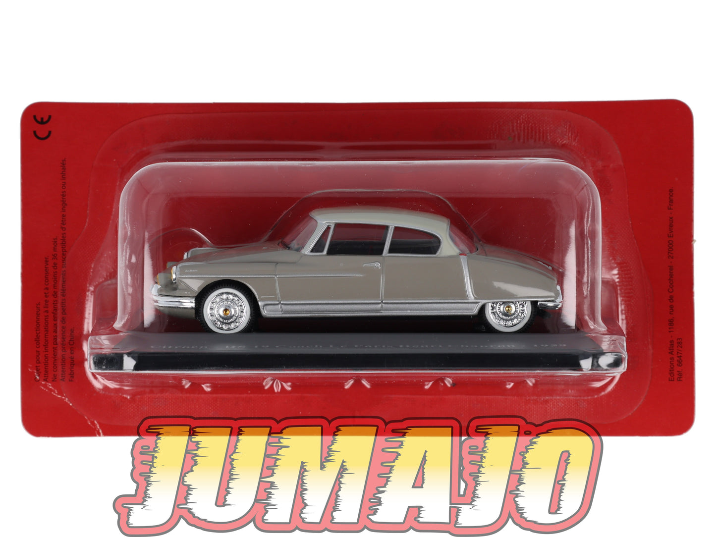 CIT83 Voiture 1/43 Atlas IXO/UH PASSION CITROEN DS 19 Coach Le Paris Henri Chapron 1959
