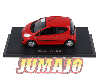 CIT94 Voiture 1/43 Atlas IXO/UH PASSION CITROEN C1 2005