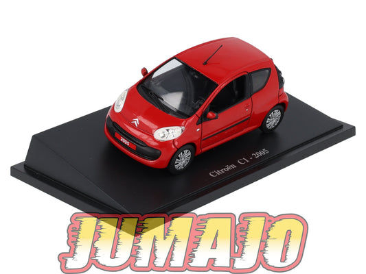 CIT94 Voiture 1/43 Atlas IXO/UH PASSION CITROEN C1 2005