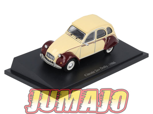 CIT95 Voiture 1/43 Atlas IXO/UH PASSION CITROEN 2CV Dolly 1986