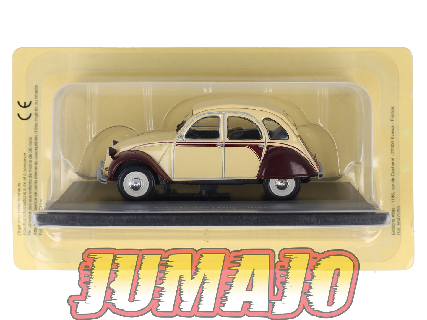 CIT95 Voiture 1/43 Atlas IXO/UH PASSION CITROEN 2CV Dolly 1986