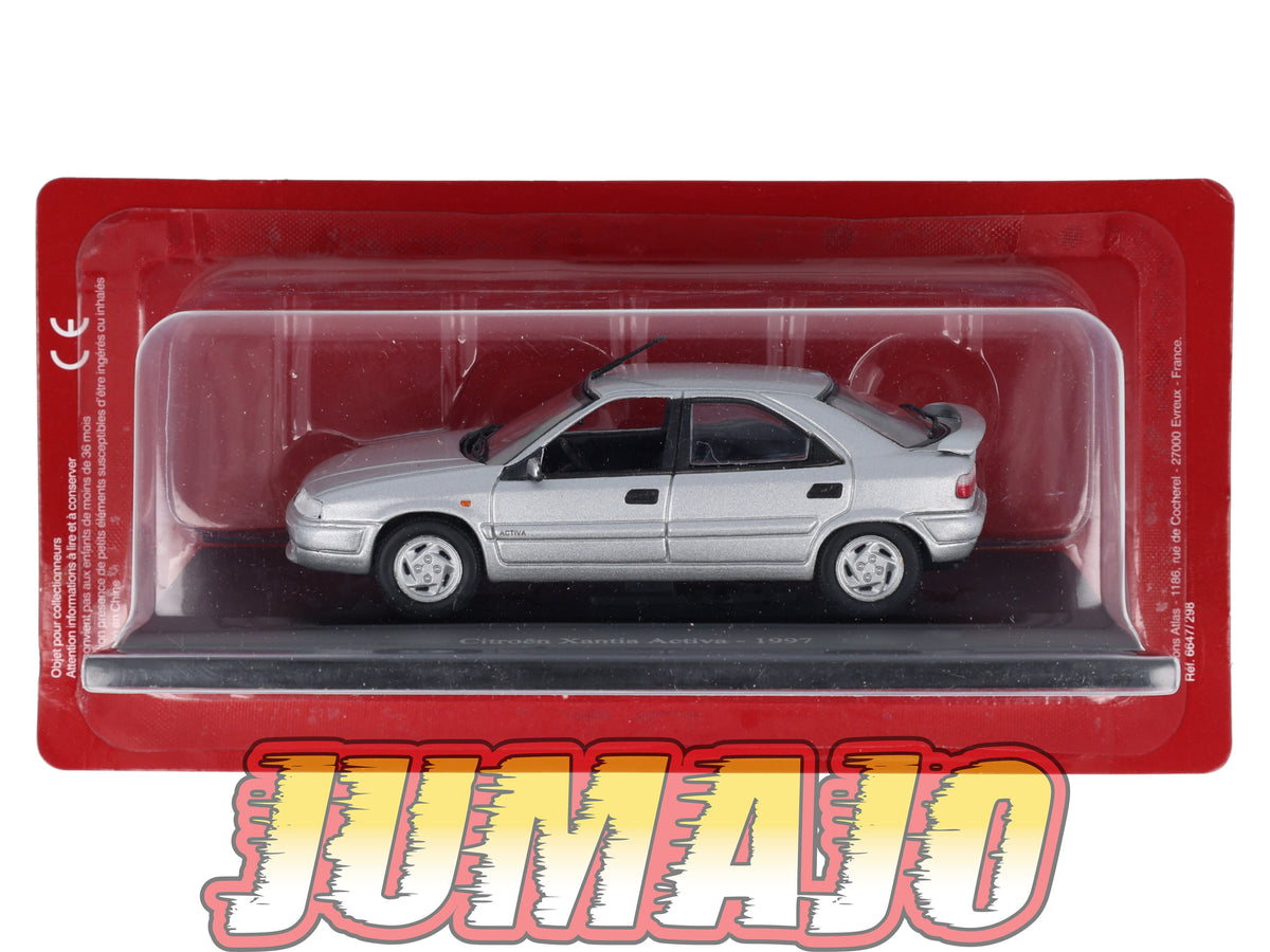 CIT98 Voiture 1/43 Atlas IXO/UH PASSION CITROEN : CITROEN Xantia Activa 1997