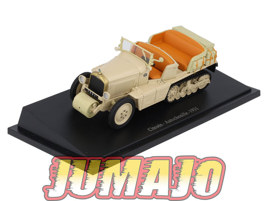 CIT9 Voiture 1/43 Atlas IXO/UH PASSION CITROEN : Autochenille 1931
