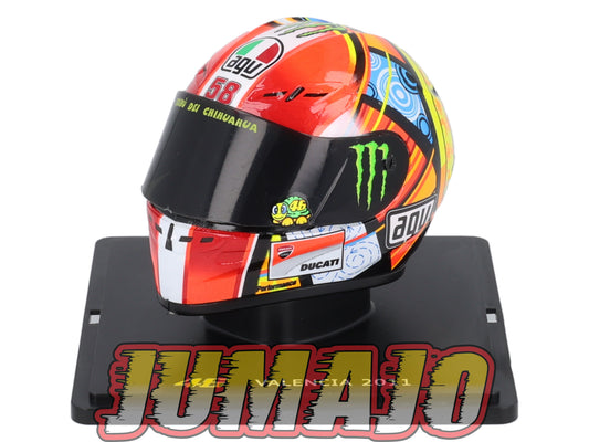 CMR15 CASQUES MOTO HELMET GP 1/5 VALENTINO ROSSI : Valencia 2011