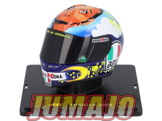 CMR16 CASQUES MOTO HELMET GP 1/5 VALENTINO ROSSI : Mugello 2008