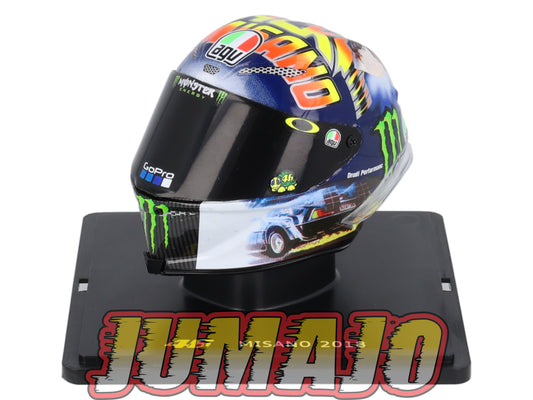 CMR24 CASQUES MOTO HELMET GP 1/5 VALENTINO ROSSI BOITE CASSÉE : Misano 2018