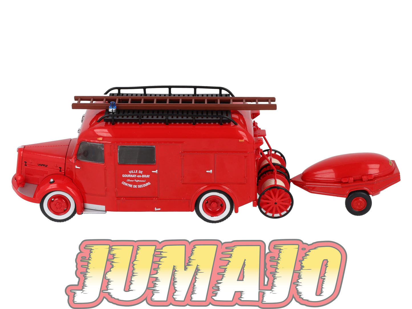 CPF33 Camion 1/43 Hachette IXO Pompiers : LAFFLY Fin Gournay en Bray