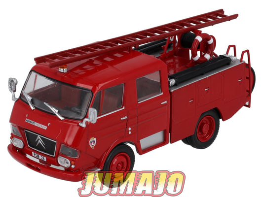 CPF52 Camion 1/43 Hachette IXO Pompiers : CITROËN N Guinard Incendie