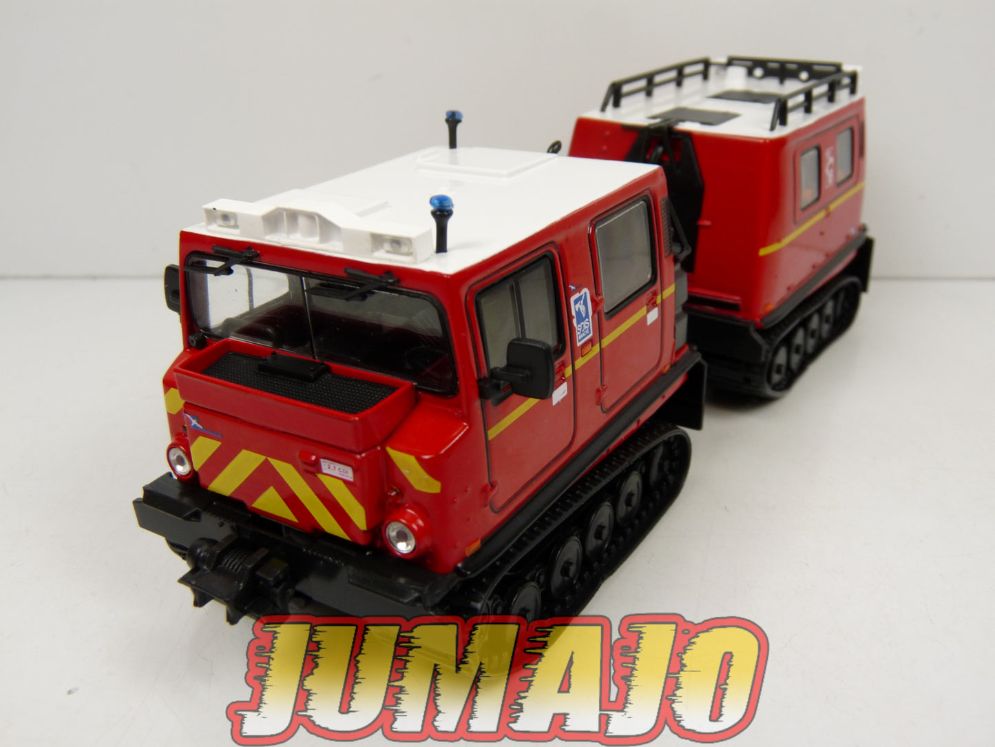 CPF79 Camion 1/43 Hachette IXO Pompiers : Chenillette Hägglunds SDIS 50 Mont st Michel