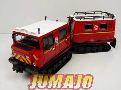 CPF79 Camion 1/43 Hachette IXO Pompiers : Chenillette Hägglunds SDIS 50 Mont st Michel