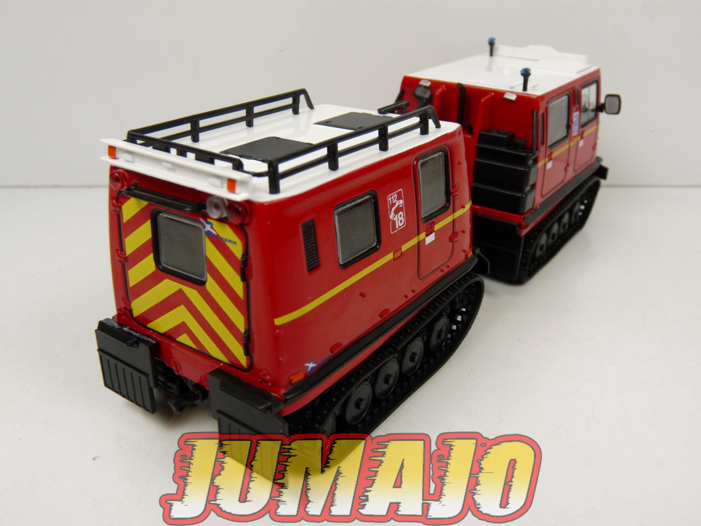 CPF79 Camion 1/43 Hachette IXO Pompiers : Chenillette Hägglunds SDIS 50 Mont st Michel