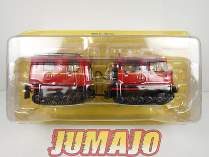 CPF79 Camion 1/43 Hachette IXO Pompiers : Chenillette Hägglunds SDIS 50 Mont st Michel