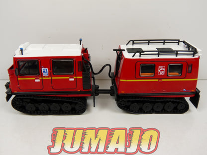 CPF79 Camion 1/43 Hachette IXO Pompiers : Chenillette Hägglunds SDIS 50 Mont st Michel