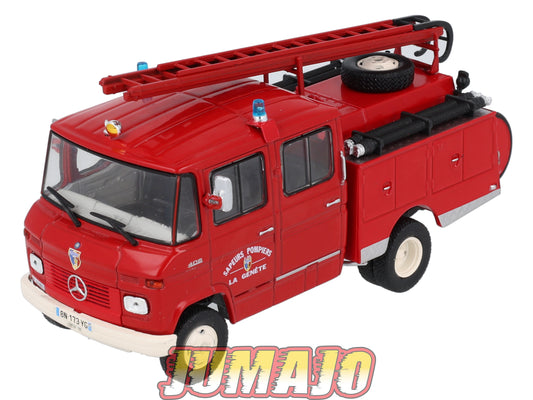 CPL10 Véhicules Légers Sapeurs Pompiers 1/43 Hachette MERCEDES 408D