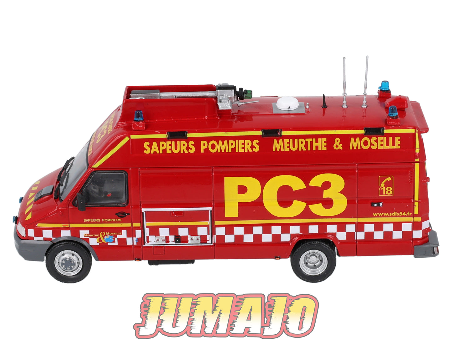 CPL11 Véhicules Légers Sapeurs Pompiers 1/43 Hachette IVECO Daily