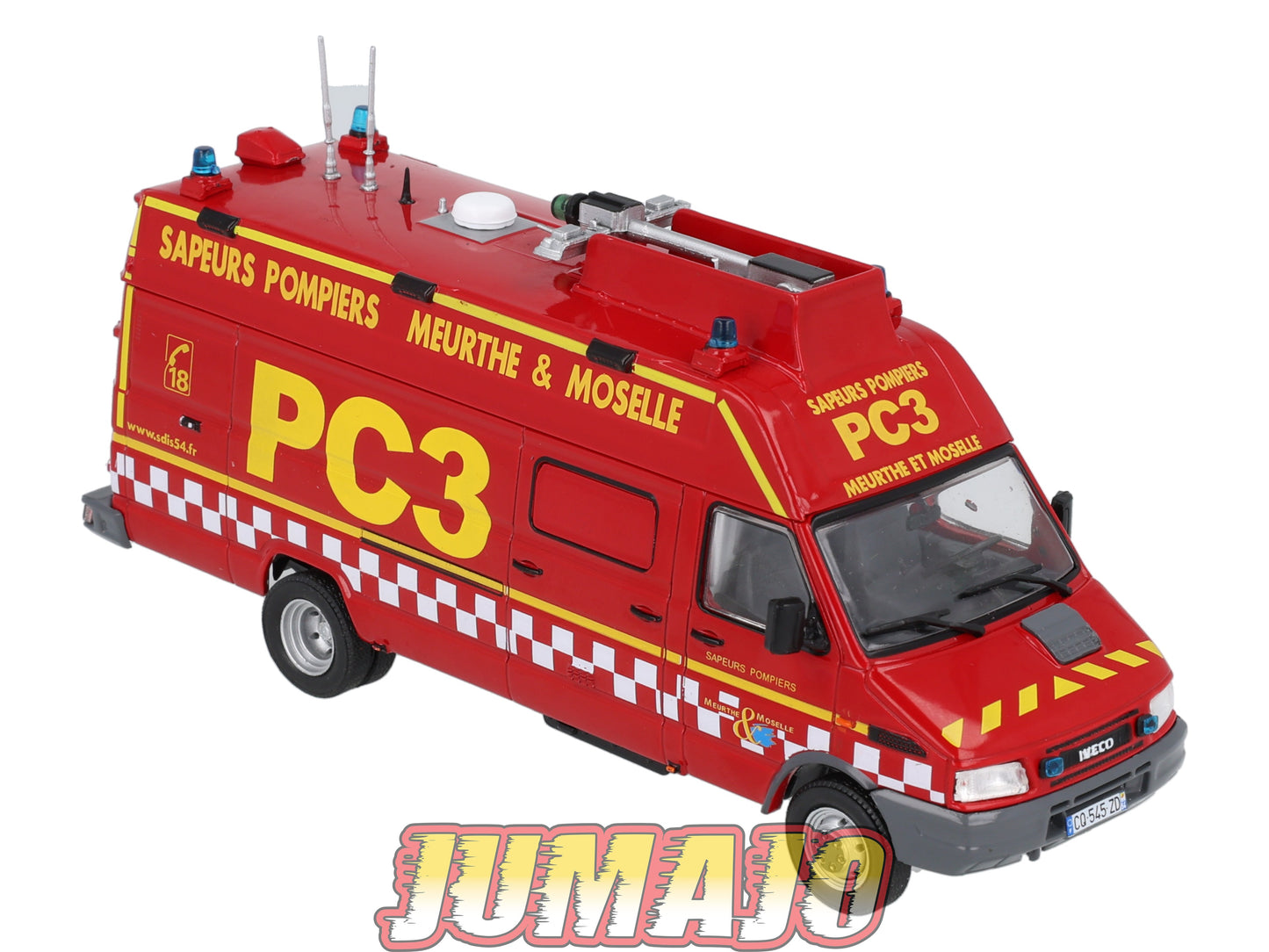 CPL11 Véhicules Légers Sapeurs Pompiers 1/43 Hachette IVECO Daily