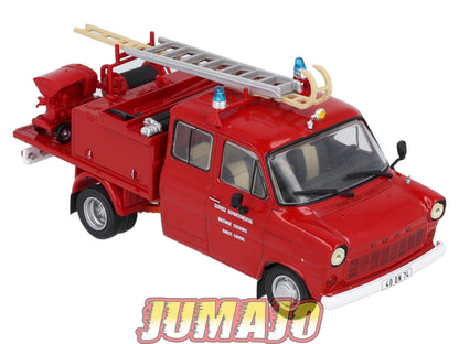 CPL16 Véhicules Légers Sapeurs Pompiers 1/43 Hachette IXO FORD Transit 190