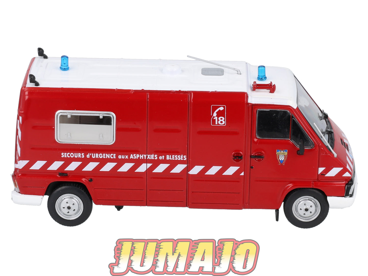 CPL17 Véhicules Légers Sapeurs Pompiers 1/43 Hachette RENAULT Master T35 VSAB