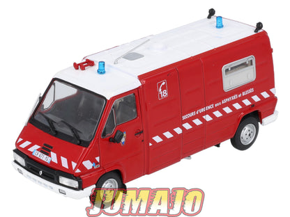 CPL17 Véhicules Légers Sapeurs Pompiers 1/43 Hachette RENAULT Master T35 VSAB