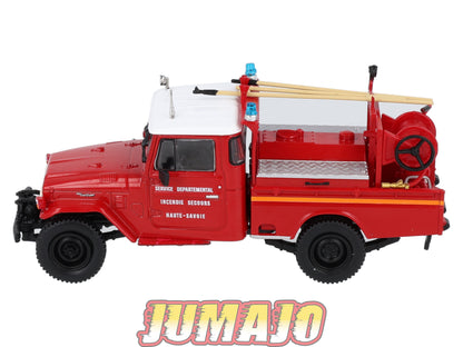 CPL19 Véhicules Légers Sapeurs Pompiers 1/43 Hachette TOYOTA FJ 45 Desautel CCFL