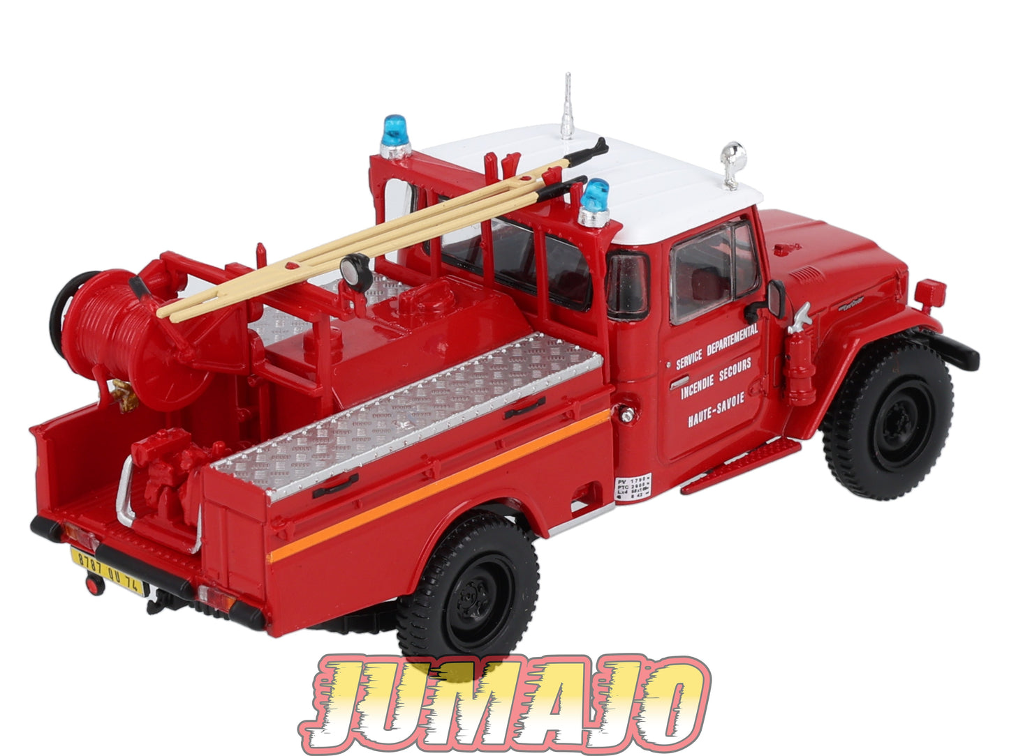 CPL19 Véhicules Légers Sapeurs Pompiers 1/43 Hachette TOYOTA FJ 45 Desautel CCFL