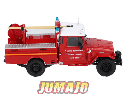 CPL19 Véhicules Légers Sapeurs Pompiers 1/43 Hachette TOYOTA FJ 45 Desautel CCFL