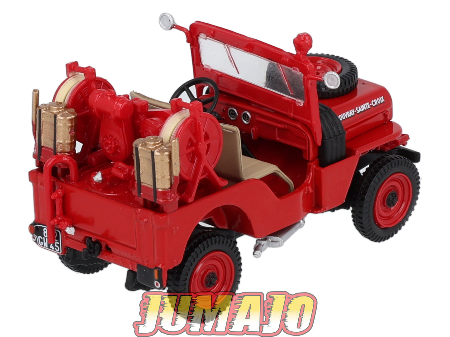 CPL25 Véhicules Légers Sapeurs Pompiers 1/43 Hachette IXO JEEP Hotchkiss CCFl