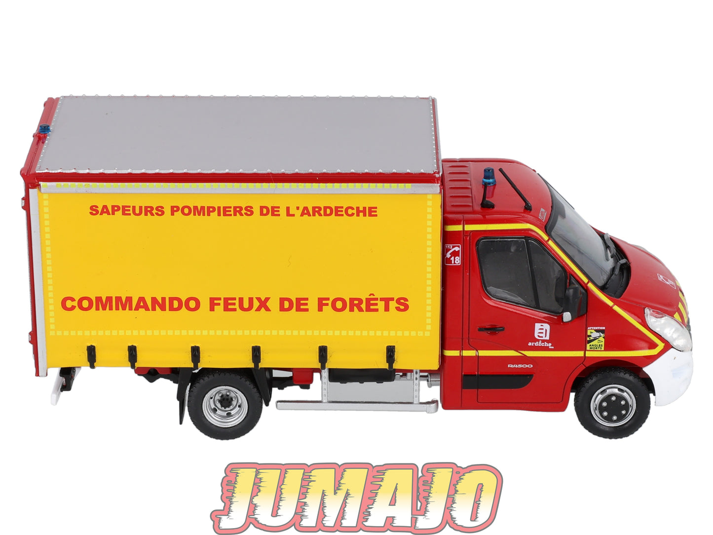 CPL26 Véhicules Légers Sapeurs Pompiers 1/43 Hachette RENAULT Master VCFF Ardeche