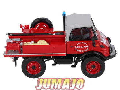 CPL27 Véhicules Légers Sapeurs Pompiers 1/43 Hachette IXO UNIMOG 421 CCFl Var