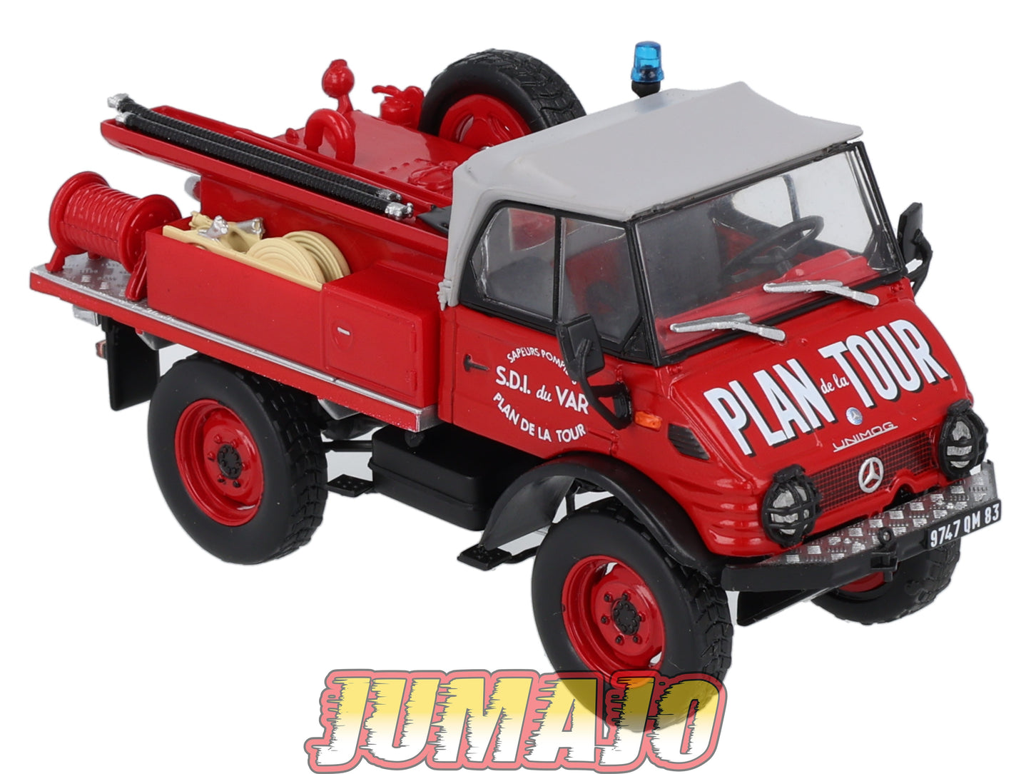 CPL27 Véhicules Légers Sapeurs Pompiers 1/43 Hachette IXO UNIMOG 421 CCFl Var