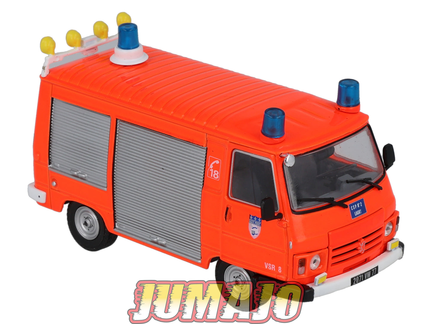 CPL30 Véhicules Légers Sapeurs Pompiers 1/43 Hachette PEUGEOT J9 VSR BBP Lagny