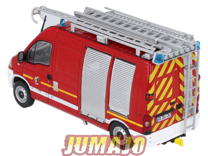 CPL31 Véhicules Légers Sapeurs Pompiers 1/43 Hachette RENAULT Master II FS